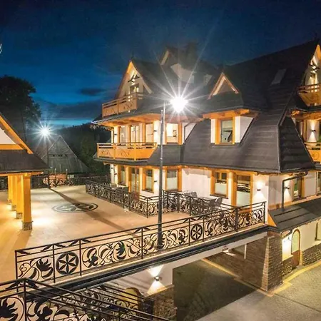 아파트 Famixdom Zakopianskie Tarasy Jacuzzi&sauna Centrum 자코파네