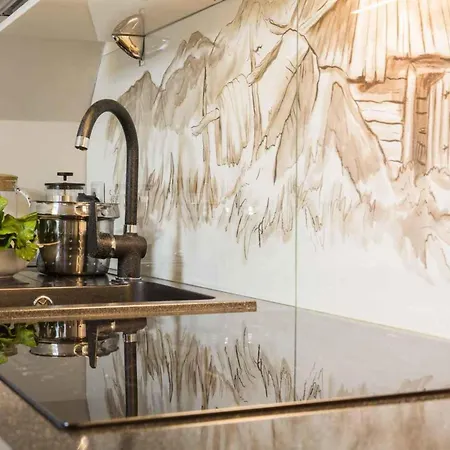 아파트 Famixdom Zakopianskie Tarasy Jacuzzi&sauna Centrum 자코파네